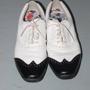 Womens Footjoy LoPro leather golf shoes , 7 medium